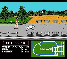 ファミリートレーナー　ジョギングレース