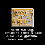 タイムズ・オブ・ロア